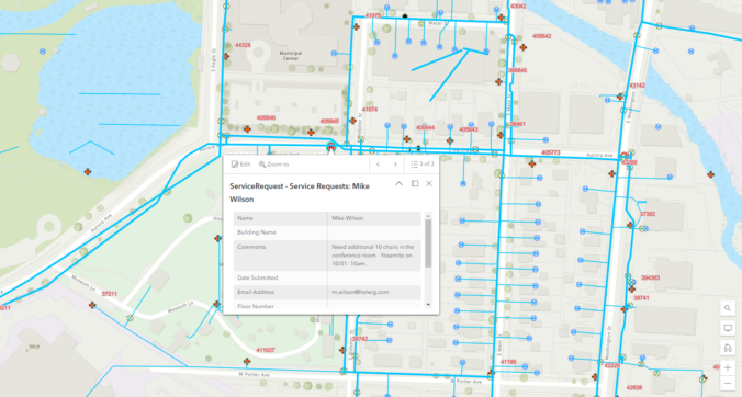 Sending Service Request to ArcGIS using Automation Script