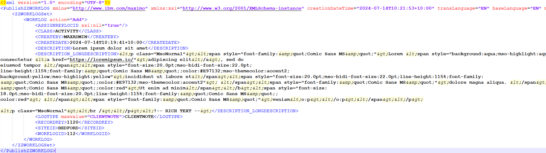 How to remove HTML tags in Long Description field